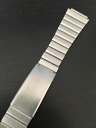 【送料無料】腕時計 ヴィンテージステンレススチールピューターカラーウォッチブレスレットvintage stainless steel pewter color watch bracelet 17mm(2)