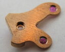 yzrv@NmOt[ugp[c@W[ubWbLvenus chronograph watch movement part valjoux 92 bridge copper plated