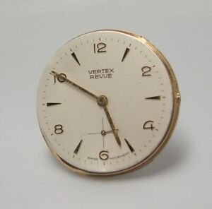 【送料無料】腕時計　レヴュームーブロットvertex revue 17 jewel 771 movement lot w 133