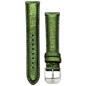 ̵ӻסߥ쥵եꥰ꡼쥶ȥåץǥåmichele 16mm safari green leather strap ms16aa060306 deco 16 lilou cloette