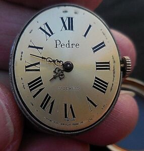 【送料無料】腕時計　アンシアンモントルペドレスイスカニークフォンシオンネルピュアジューヴェルテancien montre pedre suisse mecanique 17 rbs,fonctionnelle,pure jus decouverte