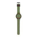 yzrv@IM\e|WbgXNo~jJTGVgDmVR[Ff[horologio led solo tempo zitto squba mini cassa e cinturino silicone verde