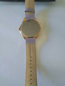 【送料無料】腕時計　ローズゴールドトーンパープルレザーストラップguess womens u0908l1 rose goldtone purple leather strap watch