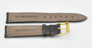 【送料無料】腕時計　シンチュリーノブラックマットワニストラップバックル