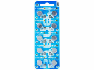 【送料無料】腕時計　レナータピラバッターオロロギフリー10 x renata 350 pila batteria orologio mercury free silver oxide sr1136sw 155v