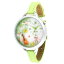 【送料無料】腕時計　ギターガーデンテーマファッションウォッチフラワーグリーンアナログguitar garden theme fashion watch bird bicycle flower green analog