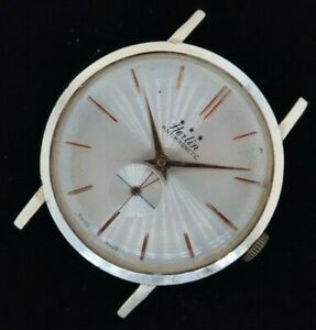 【送料無料】腕時計 ヴィンテージハーリンアンチリンマニュアルスイスランニングvintage herlin antimagnetic manual wind mens wristwatch swiss made running