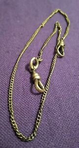 【送料無料】腕時計　ヴィンテージチェーンパーツゴールドフィルチェーンvintage watch chain parts gold fill 13 chain