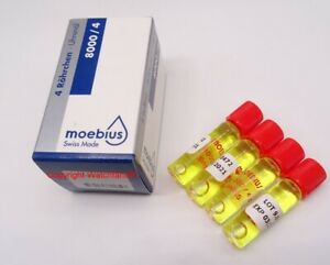 【送料無料】腕時計 プロフェッショナルサービスナチュラルバイアルオイルスイスwatch oil swiss made for professional service moebius 8000 natural 4 vials