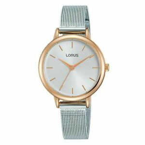 【送料無料】腕時計 ロラスレディースツートーンメッシュブレスレットウォッチローズゴールドメッキケースlorus ladies two tone mesh bracelet watch rose gold plated case rg224px9