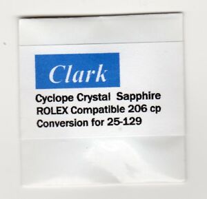 【送料無料】腕時計　サファイアプラスチッククリスタルガスケットsapphire conversion crystal replace plastic crystal 25129 includes gasket