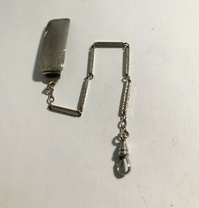 【送料無料】腕時計　ベイツホワイトゴールドスライドベルトポケットウォッチチェーン