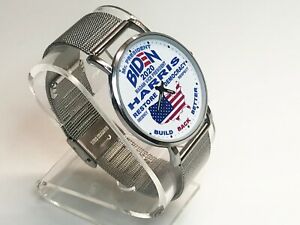 【送料無料】腕時計　ジョーバイデンウォッチバイデンマダムカマラハリスjoe biden watch 2020 election president biden vp madam kamala harris 40mm