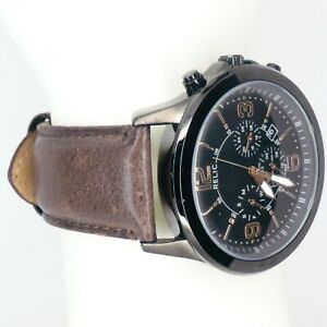 【送料無料】腕時計 クロスビーメンズウォッチブラックミリメートルクォーツバッテリー