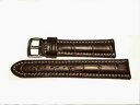 【送料無料】腕時計　チントゥリーノマローンスクロモレラートクロコブラウンストラップcinturino marrone scuro morellato croco brown strap 22mm top