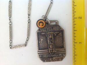 【送料無料】腕時計　クリーブランドロックドリルウォッチフォブチェーン