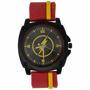 【送料無料】腕時計　フラッシュシンボルflash symbol red and yellow watch red