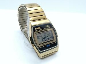 【送料無料】腕時計 ヴィンテージタイムックスデジタルウォッチクロノグラフアラームバッテリーvintage timex 30mm digital watch, chronograph, alarm, battery, working