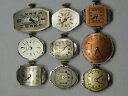 【送料無料】腕時計 ヴィンテージウォッチムーブメントブロバカラヴェルアルトロンゴッサム9 vintage watch movements bulova carravelle altron gotham 17j5 15j 7j 16j130