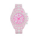 【送料無料】腕時計 オロロジオデジタルディジトンゴンマビアンコローザデザインクロノorologio digitale led digitona,gomma bianco rosa,mm time,design chrono,dgt01whps