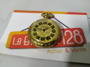 【送料無料】腕時計　モントレフェムグーセットメカニクキプルドレアンシエンヌフォンシオンヌmontre femme gousset mecanique kiple dore ancienne fonctionne
