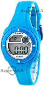 【送料無料】腕時計　デジタルdigital xonix watch for ladies and girls, multifuntion, water resistant 100m,