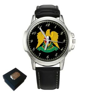 【送料無料】腕時計 シリアシリアメンズジェントスsyria syrian coat of arms mens gents wrist watch gift engraving 【送料無料】腕時計 シリアシリアメンズジェントスsyria syrian coat of arms mens gents wrist watch gift engraving