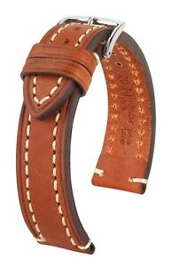 【送料無料】腕時計　ディアリバティゴールデンブラウンミリメートルストラップhirsch liberty golden brown 20 mm watch strap, length l