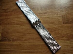 【送料無料】腕時計 メンズモブロトヴィンテージスイスステンレススチールブレスレットmens 22mm moblot vintage swiss nos stainless steel watch bracelet 【送料無料】腕時計 メンズモブロトヴィンテージスイスステンレススチールブレスレットmens 22mm moblot vintage swiss nos stainless steel watch bracelet