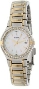【送料無料】腕時計 パルサーレディースツートーンブレスレットウォッチpulsar ladies two tone bracelet watch ph7080x1 pnp