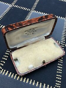 【送料無料】腕時計 ブレスレットケースボックスアンティークwrist watch bracelet case box antique 1940s 1246j