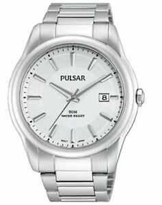 pulsar mens gents stainless steel date display bracelet watch ps9283x1 pnpパルサーメンズゲンズステンレススチールブレスレット※注意※NYからの配送になりますので2週間前後お時間をいただきます。人気の商品は在庫が無い場合がございます。ご了承くださいませ。サイズの種類の商品は購入時の備考欄にご希望のサイズをご記載ください。　携帯メールでの登録ですと楽天からのメールが届かない場合がございます。