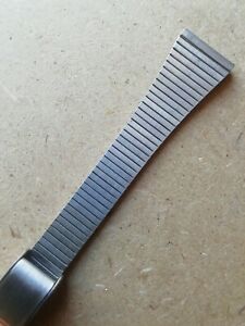 【送料無料】腕時計　ブレスレットステンレスブラッチャレアチャイオアンサビンテージbracelet stainless steel bracciale acciaio ansa 14 mm 16 cm vintage 70 nos