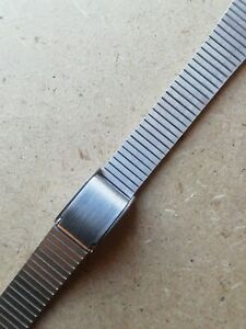 【送料無料】腕時計　ブレスレットステンレスブラッチャレアチャイオアンサビンテージbracelet stainless steel bracciale acciaio ansa 14 mm 16 cm vintage 70 nos