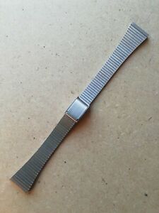 【送料無料】腕時計 ブレスレットステンレスブラッチャレアチャイオアンサビンテージbracelet stainless steel bracciale acciaio ansa 14 mm 16 cm vintage 70 nos