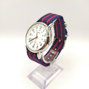 【送料無料】腕時計　テストァーオロロギウタイムスインディグロシントゥチーノneues angebotorologio uomo timex indiglo cinturino in tessuto t2n747