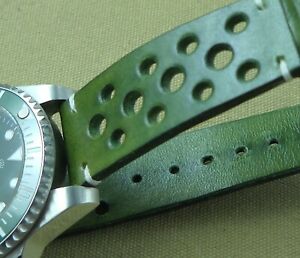 腕時計　イタリアクロノウォッチストラップアーティジャーナーレレーシングデザインメイドwatch strap artigianale racing designmade in italy compatible chrono watches