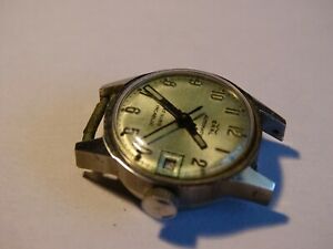 【送料無料】腕時計　ヴィンテージモントルルビスインカブロックキャリバーvintage petite montre automatic eral 17 rubis incabloc calibre 2651 a