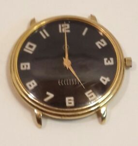 【送料無料】腕時計　ウォッチゴールドケースステンレススチールバック