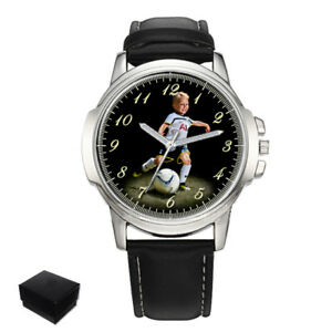 【送料無料】腕時計　パーソナライズメンズサッカークリスマスプレゼントpersonalised mens wrist watch child football player birthday christmas gift