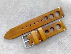 【送料無料】腕時計　シントゥリーノアーティジャーナーレレーシングティンタコニャックファトアマノスミズラ24 mm cinturino artigianale racing tinta cognac fatto a mano su misura