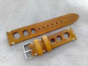 【送料無料】腕時計　シントゥリーノアーティジャーナーレレーシングティンタコニャックファトアマノスミズラ24 mm cinturino artigianale racing tinta cognac fatto a mano su misura