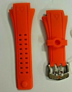 【送料無料】腕時計　スイスレジェンドライオンパルスオレンジシリコンストラップラグswiss legend lionpulse orange silicone strap 40mm lug width 24mm sl10616sm