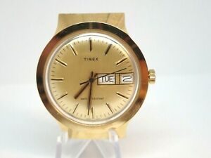 Other - 【送料無料】腕時計　ヴィンテージマニュアルグレートブリテンラグvintage 10677 timex manual wind mens wrist watch runs great britain hidden lugs