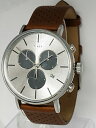 【送料無料】腕時計　メンズアナログクロノグラフウォッチブラウンレザーストラップtimex tw2r79900 mens analog chronograph watch brown leather strap preowned