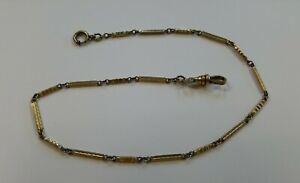 【送料無料】腕時計　サインアンティークヴィンテージゴールドポケットウォッチチェーン(2)