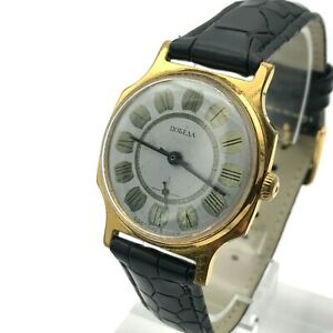 【送料無料】腕時計 メッキレトロウォッチポベダメンアナログコレクタブルレアgold plated retro watch pobeda men analog ussr collectible zim rare engraving au