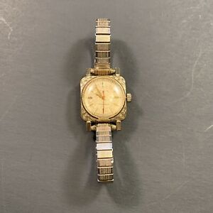 【送料無料】腕時計　ヴィンテージブローバゴールドプレートセルフワインディングvintage bulova 0015 ..