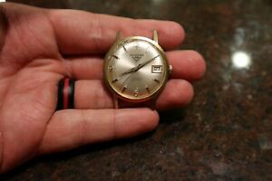 【送料無料】腕時計　ヴィンテージインカブロッククラシックvintage voumard 17j incabloc classic wind up date wrist watch 1960s