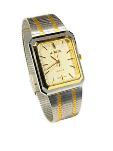 【送料無料】腕時計 ヴィンテージラロシェルメンズツートーンクォーツvintage la rochelle men’s twotone quartz wrist watch nos 1970s 1754m 【送料無料】腕時計 ヴィンテージラロシェルメンズツートーンクォーツvintage la rochelle men’s twotone quartz wrist watch nos 1970s 1754m